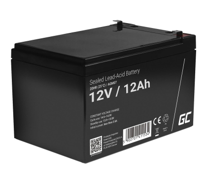 Akumulator do UPS Green Cell Akumulator AGM  12V 12Ah